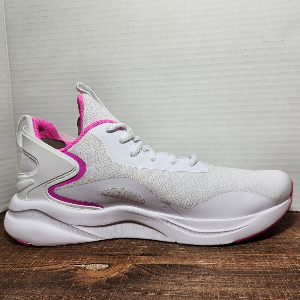 Women's Puma Softride Sneakers, Size 8, White & Pink - New whitout tags - Picture 5 of 11